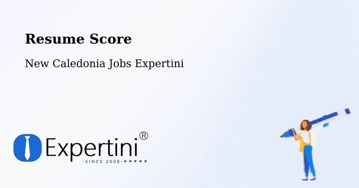 Resume Score & Job Description Match Tool – Noéli - New Caledonia Jobs Expertini