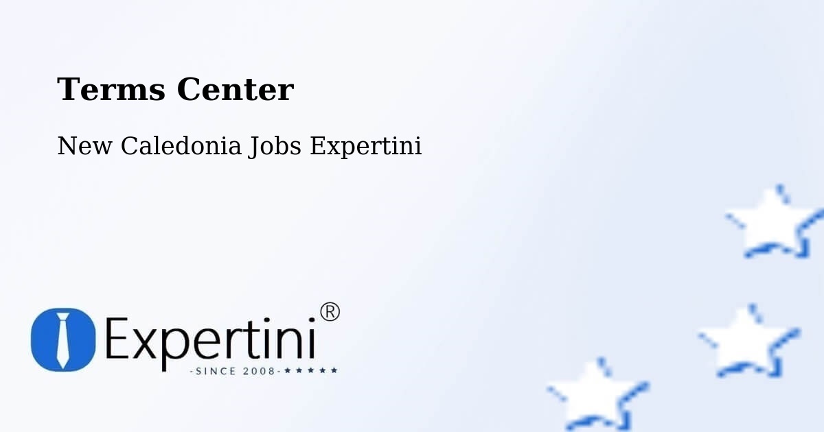Terms of Service – Noéli - New Caledonia Jobs Expertini